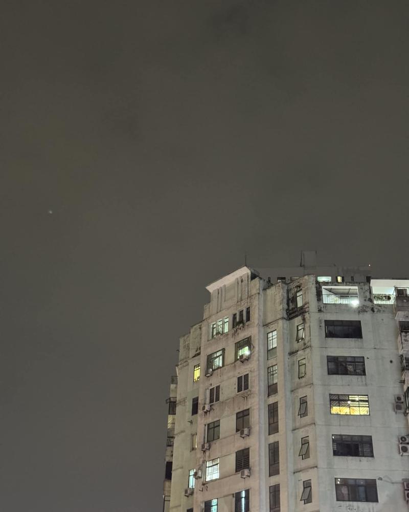 A sky full of stars.